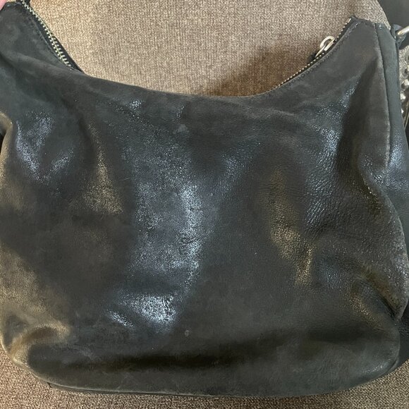 DKNY soft black leather small bag - Picture 3 of 9